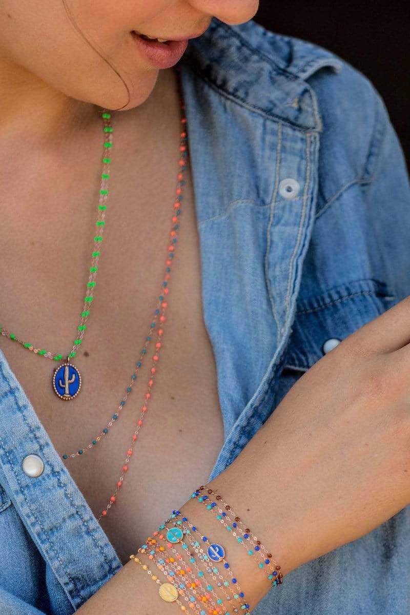 GIGI CLOZEAU-Classic Gigi Bracelet - 6.7in - Anis-ANIS