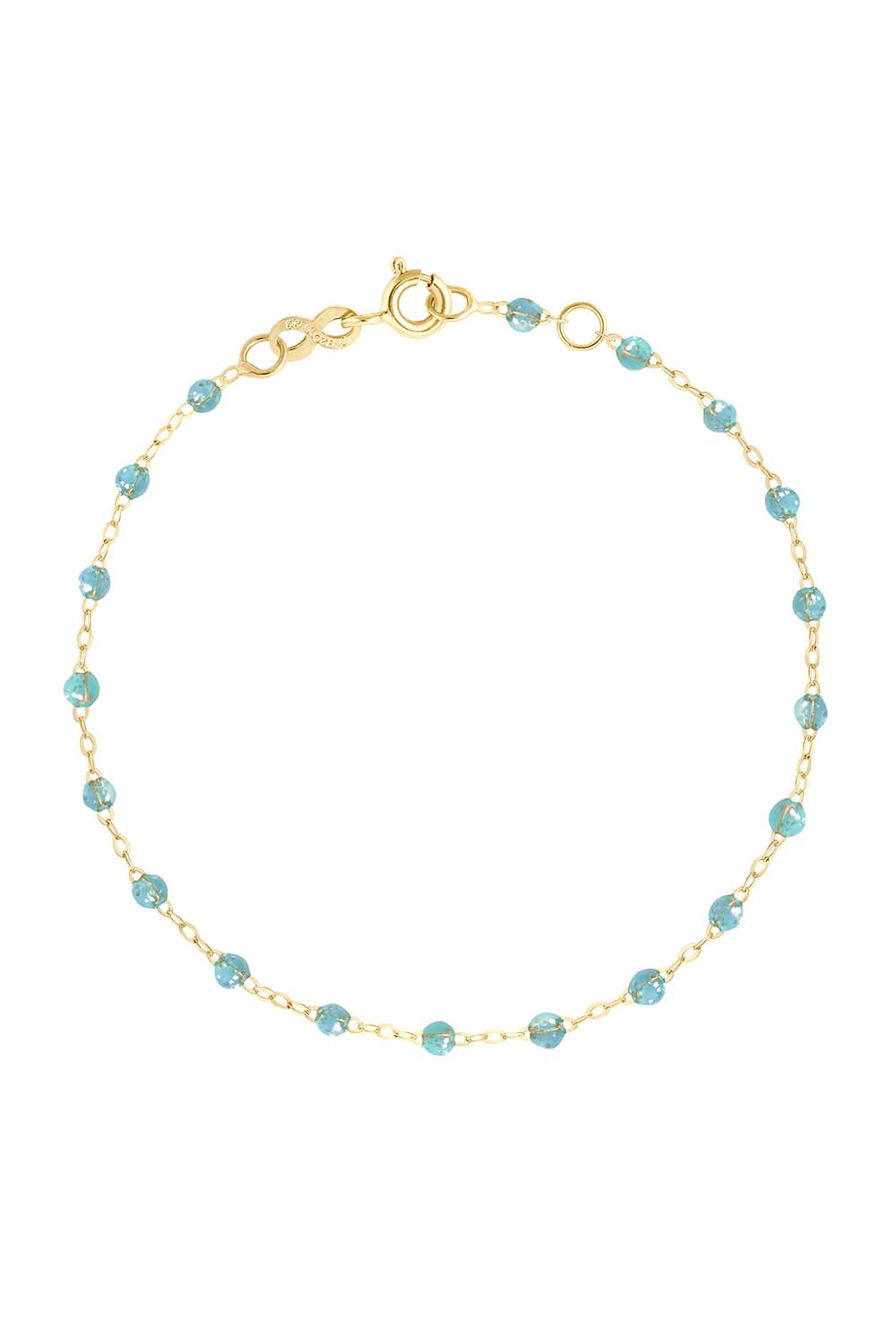 GIGI CLOZEAU-Classic Gigi Bracelet - 7.5in - Aqua-AQUA