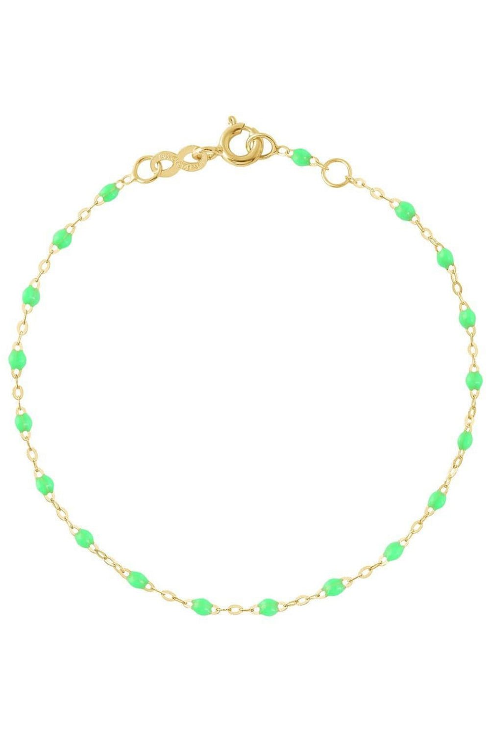 GIGI CLOZEAU-Classic Gigi Bracelet - 6.7in - Lime-LIME