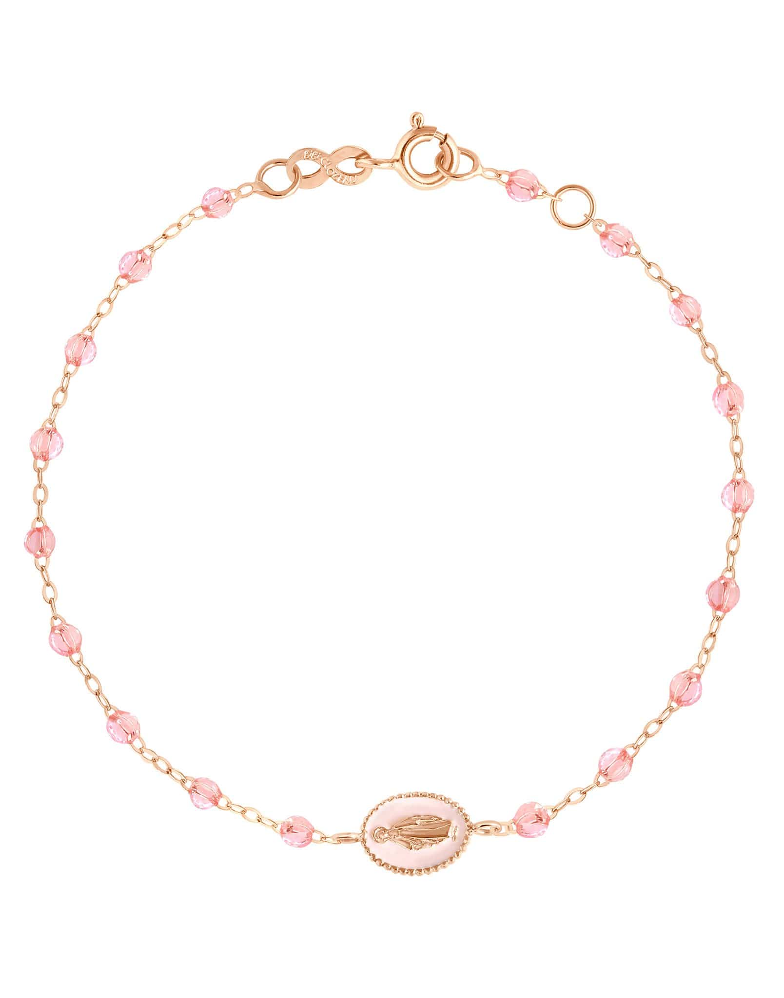 GIGI CLOZEAU-Madone Charm Classic Gigi Bracelet - 6.7in - Rose-RG/ROSE
