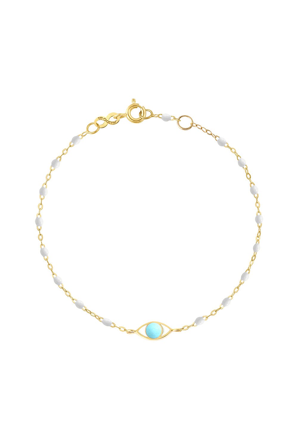 Classic Gigi Eye Bracelet - 6.7in-WHITE-6.7-JEWELRYBOUTIQUEBRACELET O-GIGI CLOZEAU