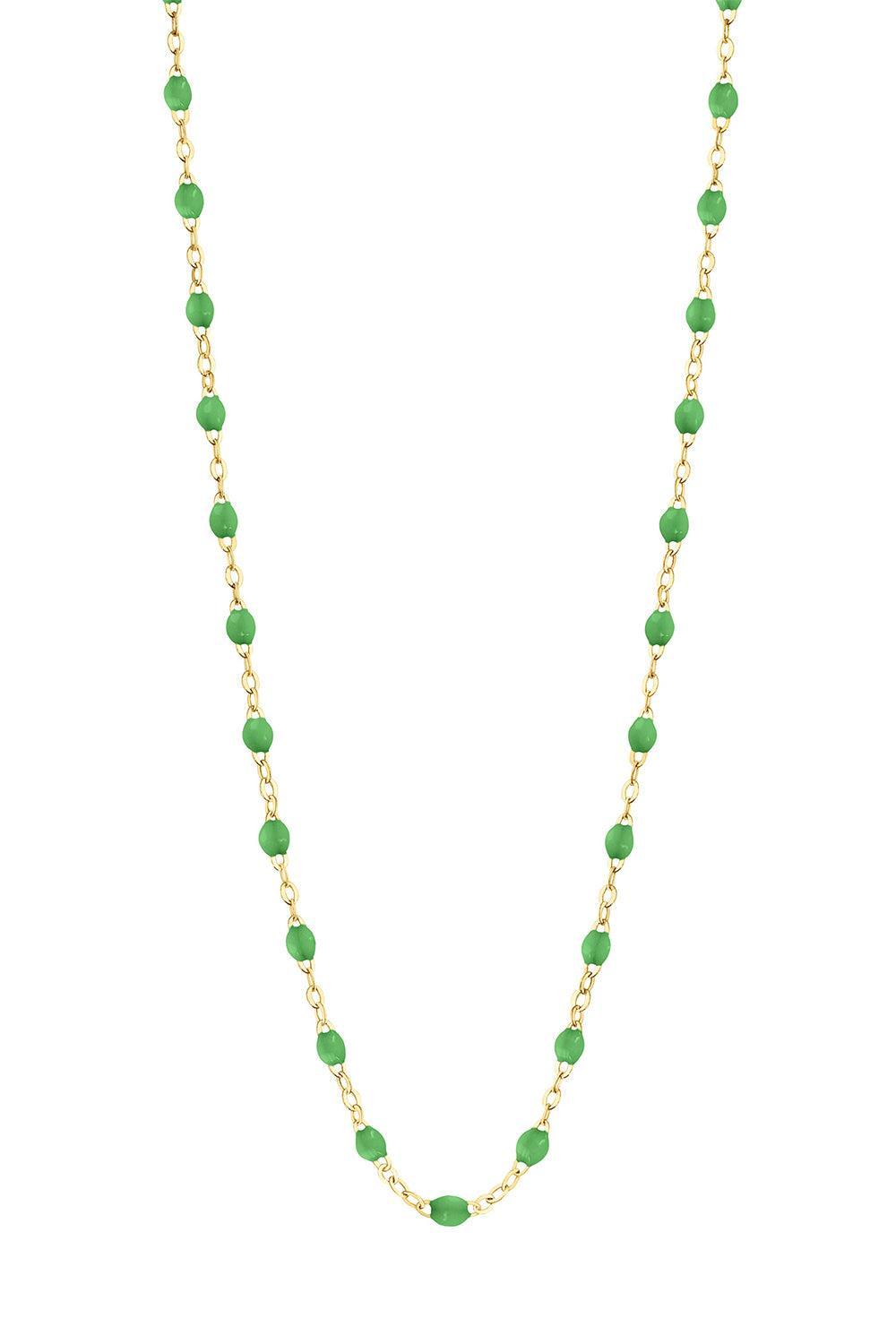 Green Classic Gigi Necklace-GREEN-16.5-JEWELRYBOUTIQUENECKLACE O-GIGI CLOZEAU