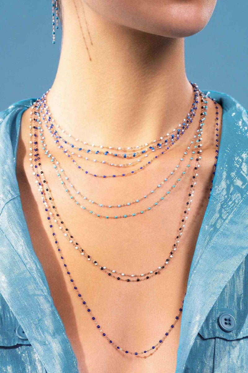 GIGI CLOZEAU-Classic Gigi Sautoir Necklace - 24in - Lagoon-LAGOON