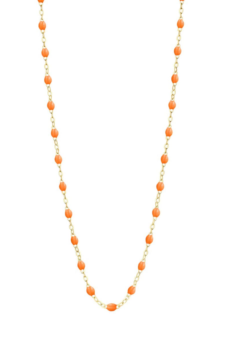 GIGI CLOZEAU-Classic Gigi Sautoir Necklace - 16.5in - Mandarin-MANDARIN