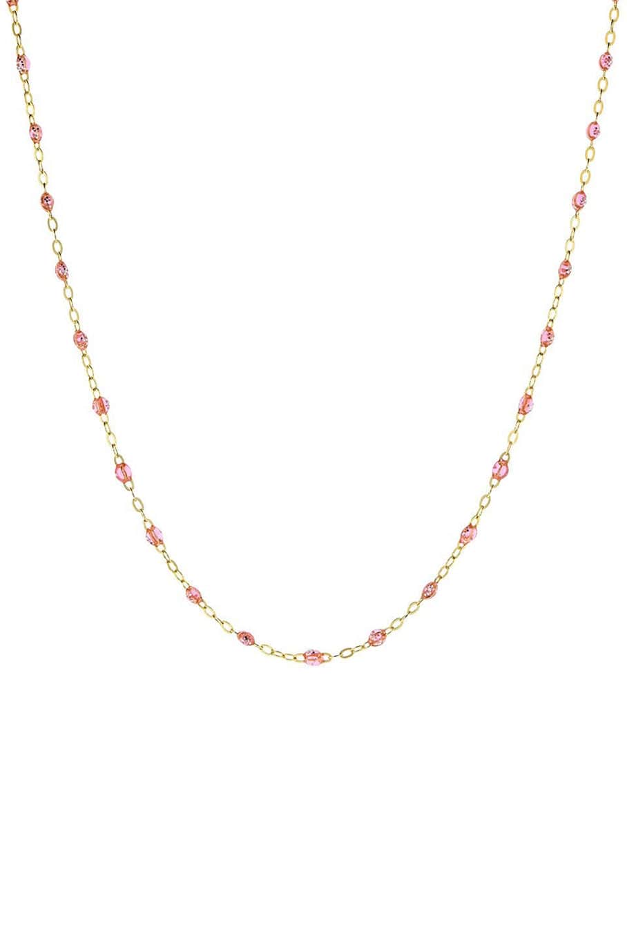 GIGI CLOZEAU-Classic Gigi Necklace - 16.5in - Rose-RG/ROSEE
