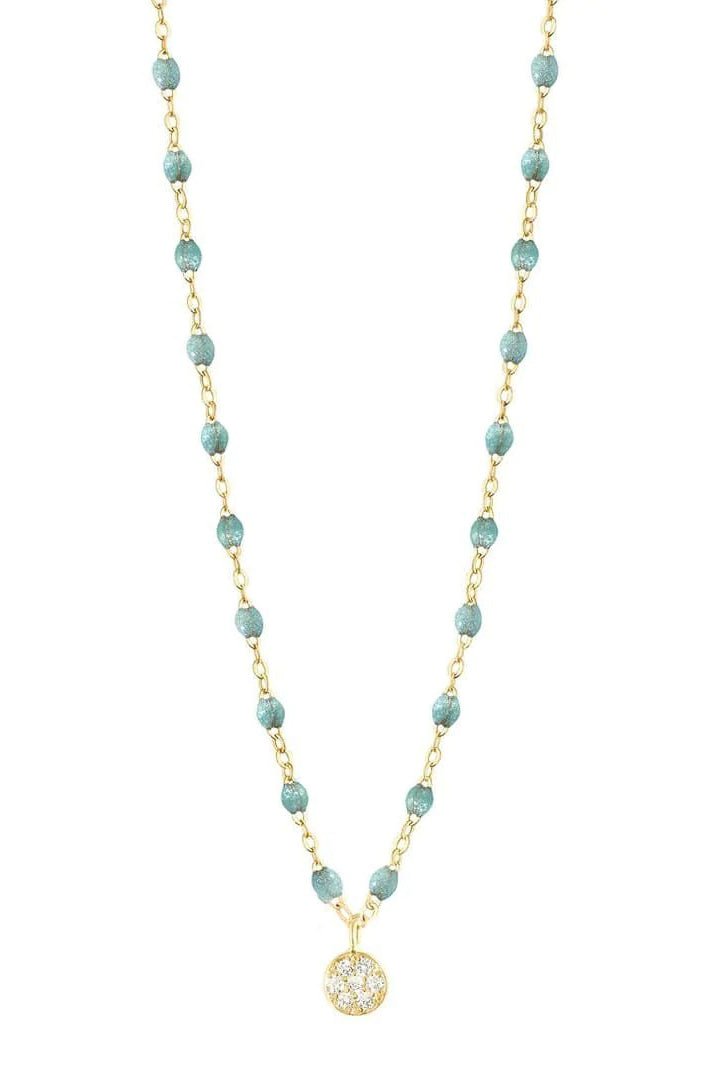 GIGI CLOZEAU-Classic Puce Diamond Necklace - Iceberg-YG-ICE