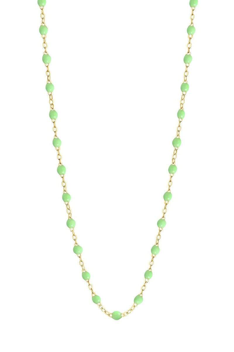 GIGI CLOZEAU-Classic Gigi Necklace - 16.5in - Anis-YG/ANIS