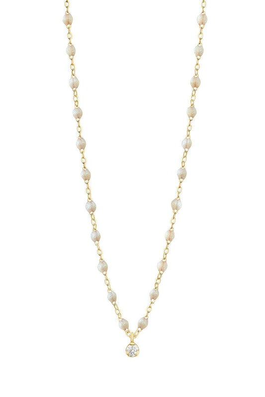 1 Diamond Opal Gigi Classic Supreme Necklace - Opal-OPAL-16.5-JEWELRYFINE JEWELNECKLACE O-GIGI CLOZEAU