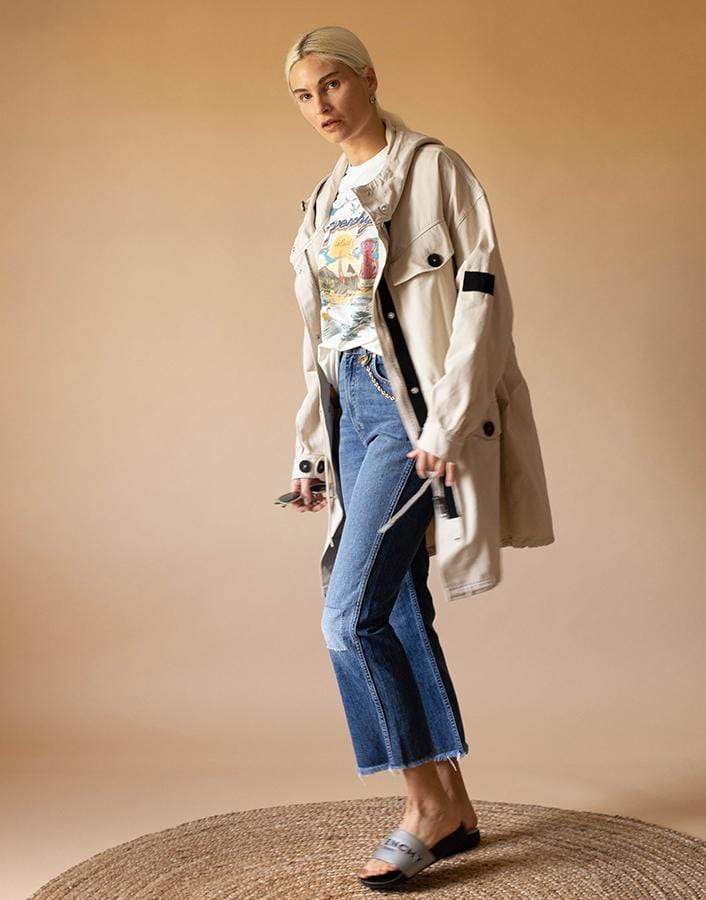 GIVENCHY-Washed Cotton Island Parka-