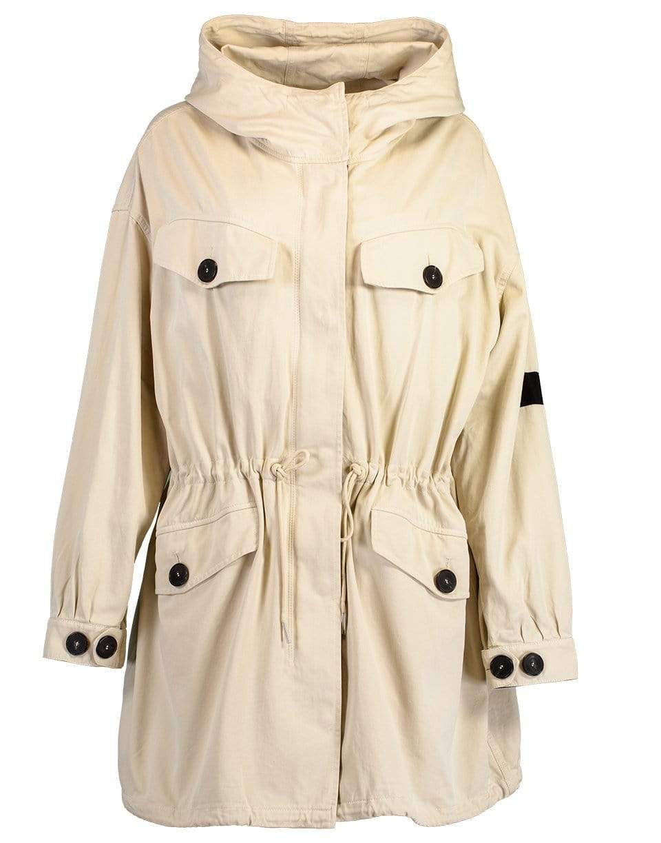 GIVENCHY-Washed Cotton Island Parka-