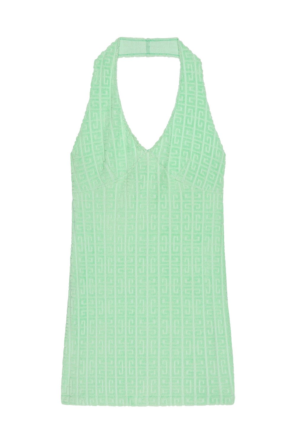 GIVENCHY-Halterneck Toweling Dress-
