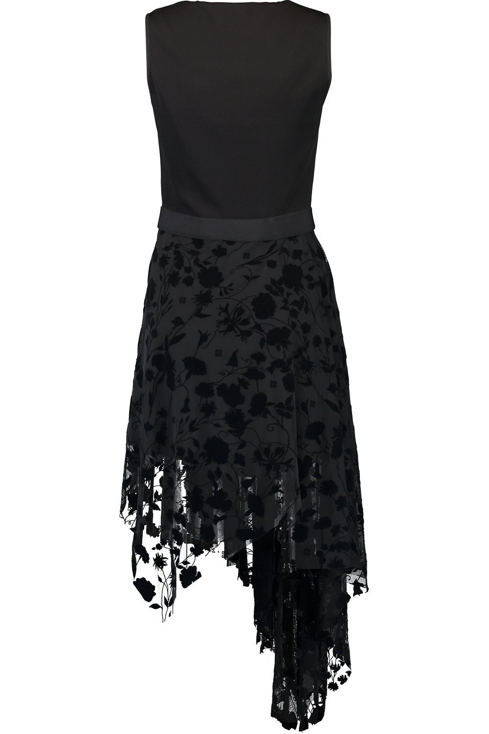 GIVENCHY-Sleeveless Flare Skirt Dress-