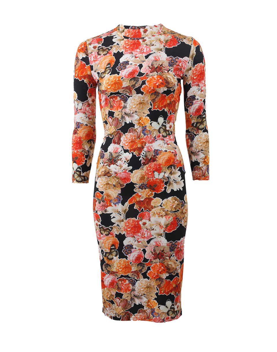 GIVENCHY-Printed Jersey Dress-