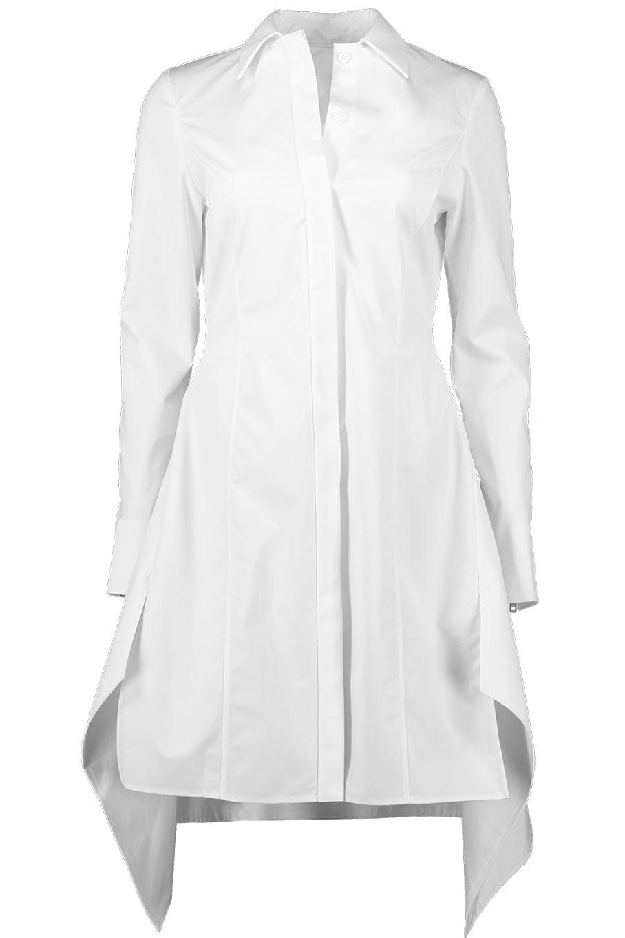 GIVENCHY-Peplum Shirt Dress-