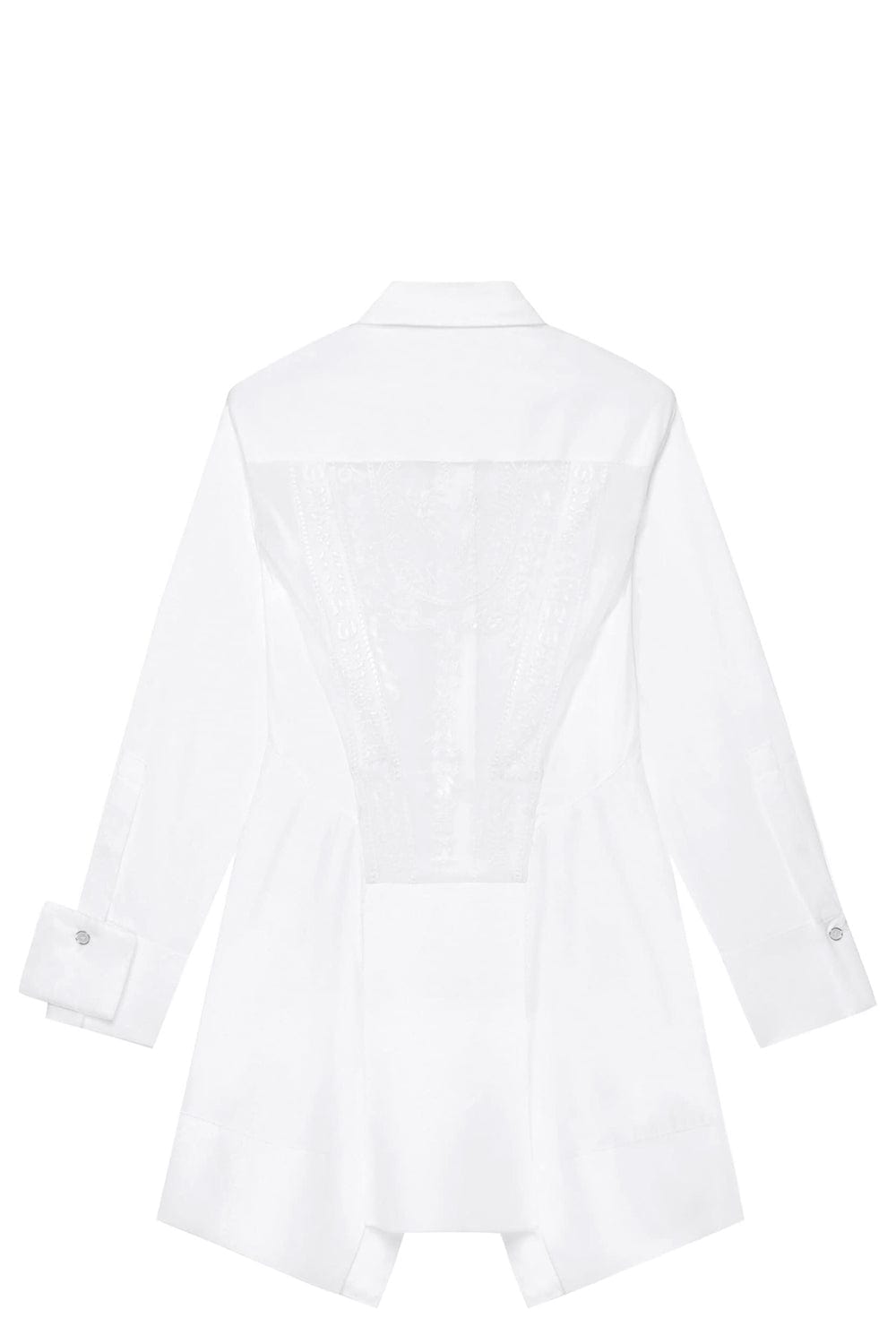 GIVENCHY-Short Peplum Shirt Dress-