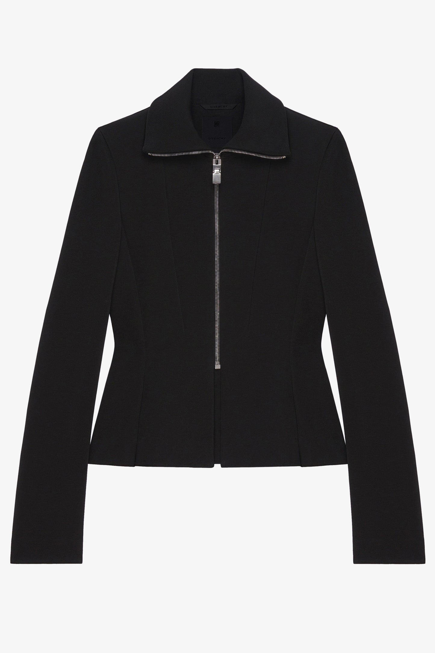 GIVENCHY-High Collar Zipped Jacket-