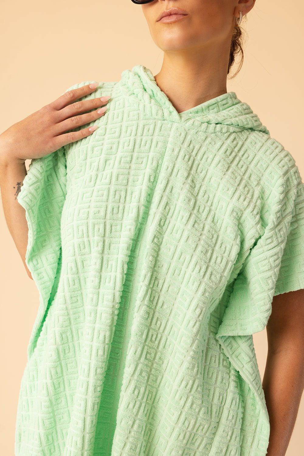 GIVENCHY-Toweling Shorts-AQUA GREEN