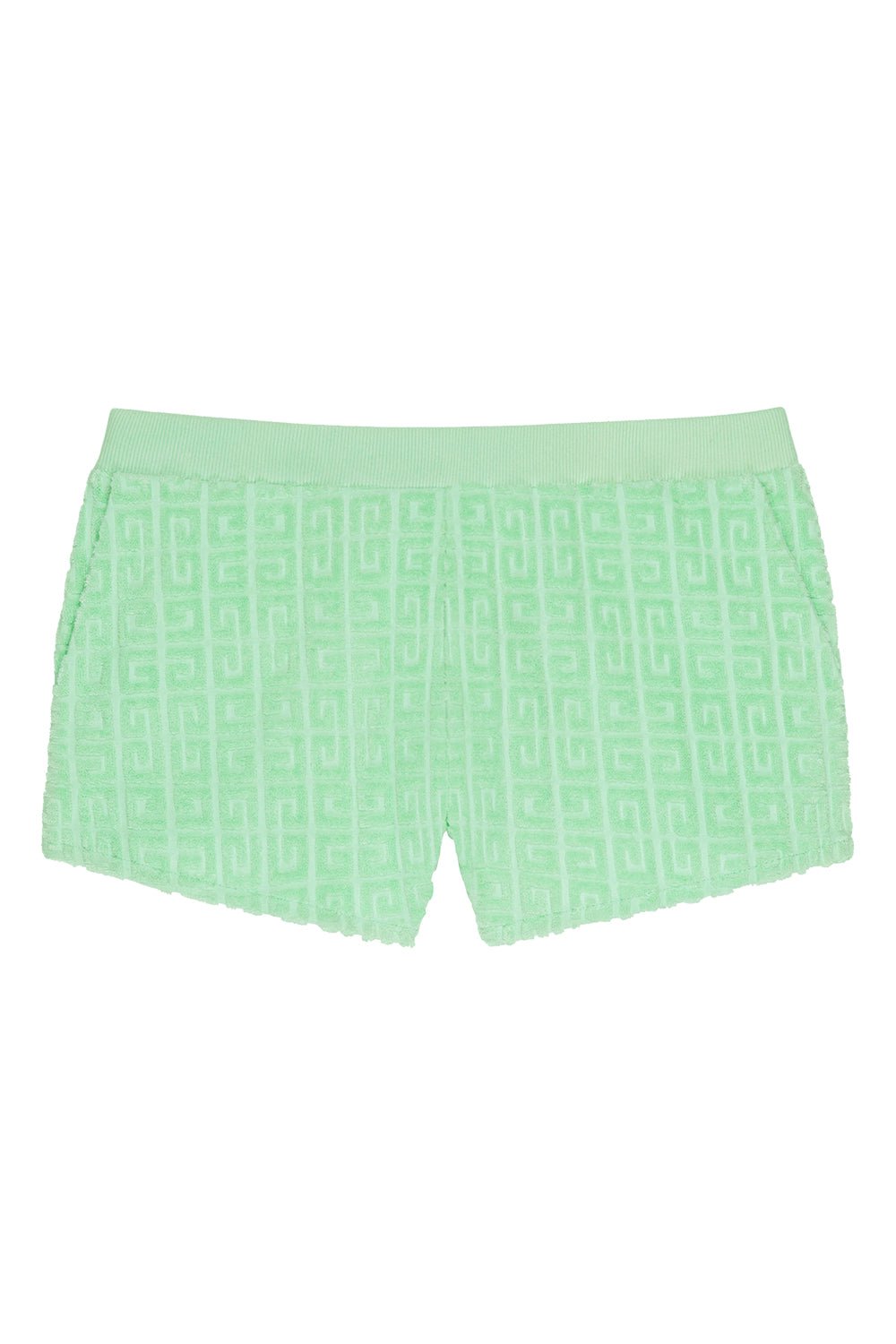 GIVENCHY-Toweling Shorts-AQUA GREEN