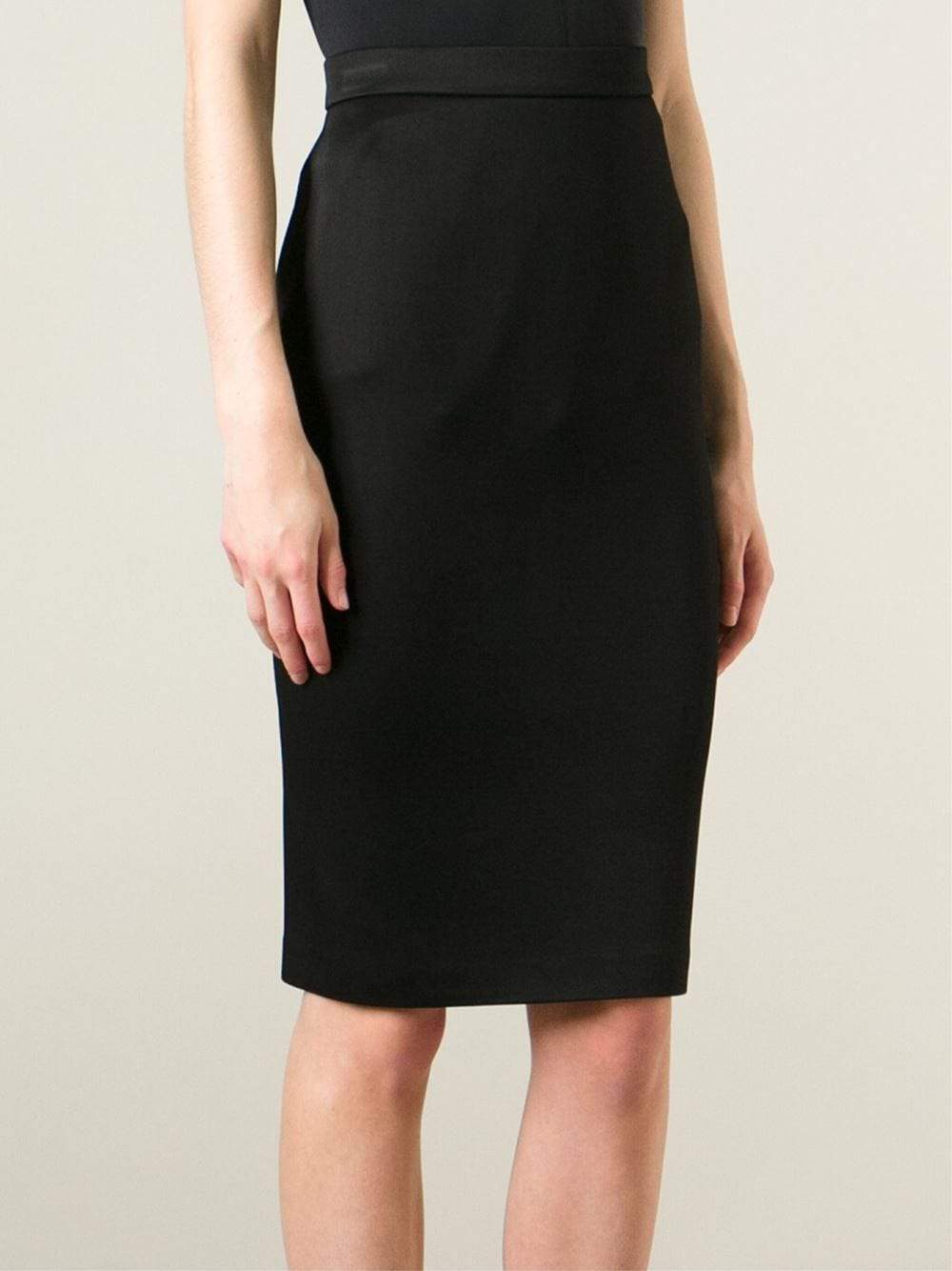 GIVENCHY-Slim Pencil Skirt-