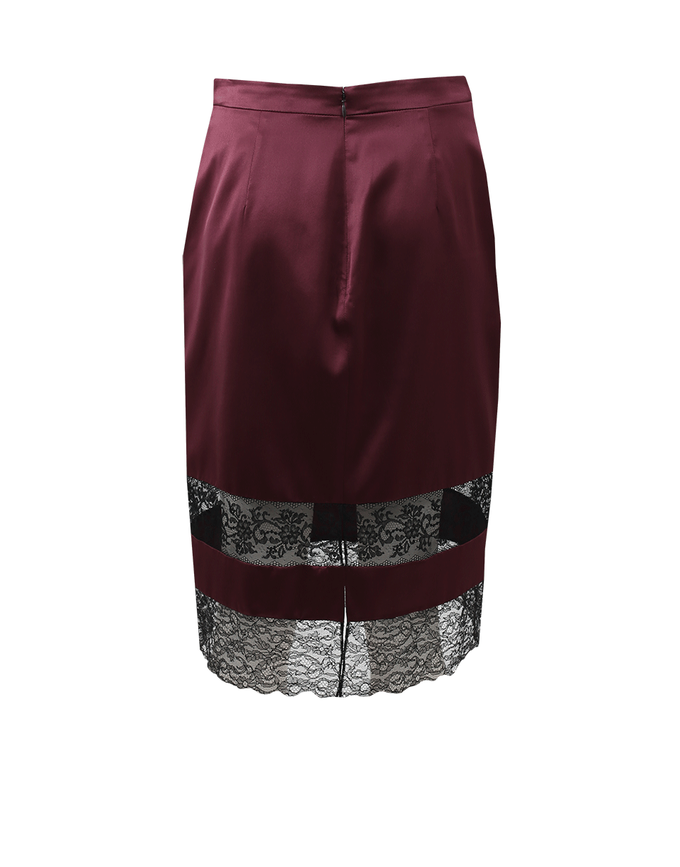 GIVENCHY-Lace Pencil Skirt-