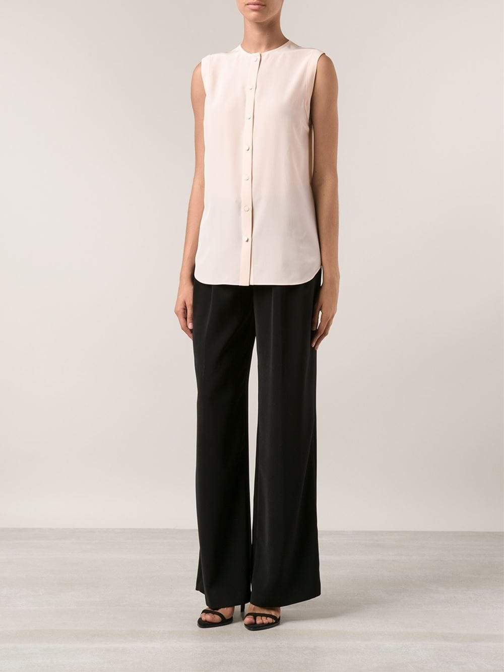 GIVENCHY-Crepe De Chine Blouse-