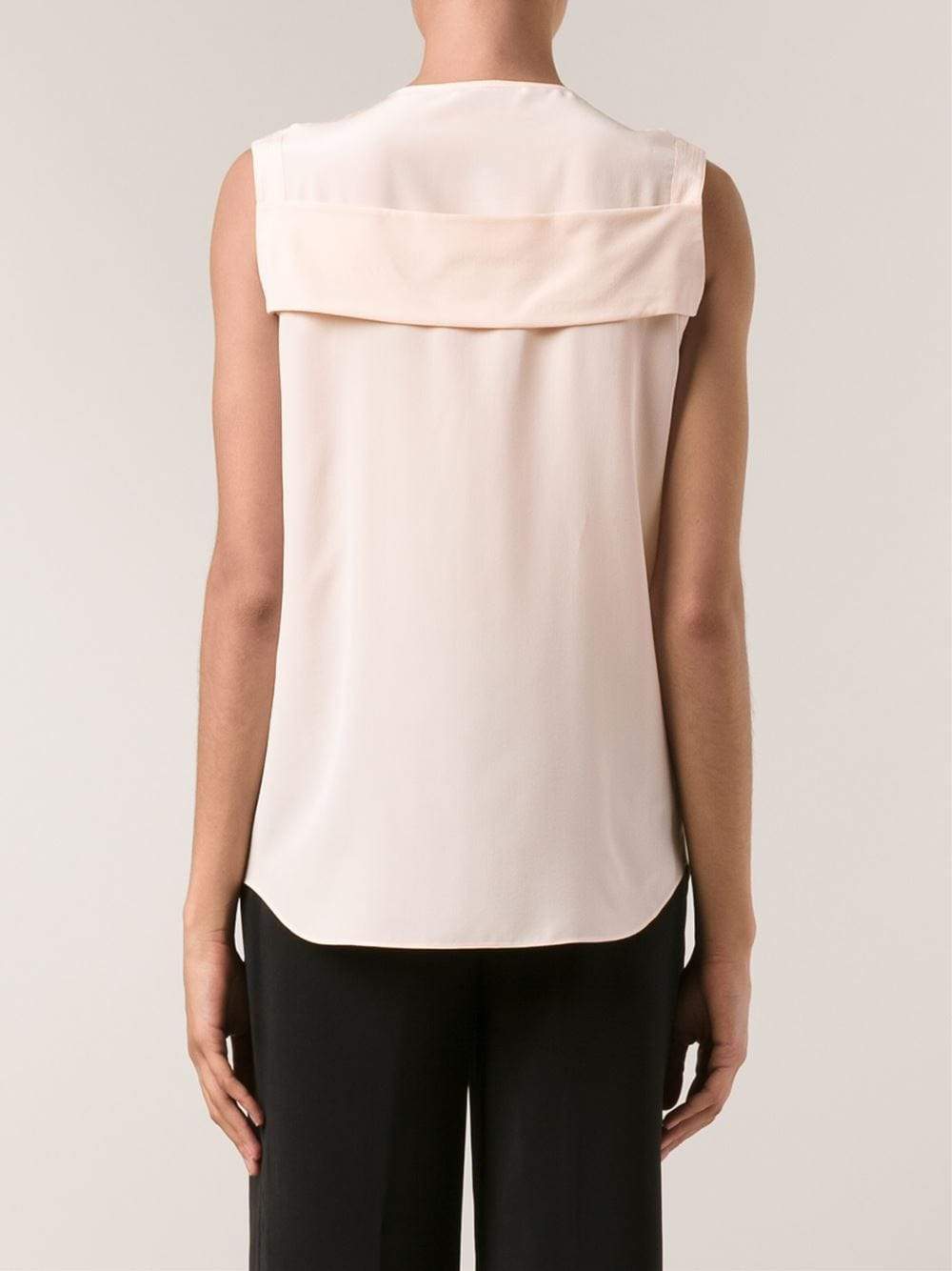 GIVENCHY-Crepe De Chine Blouse-