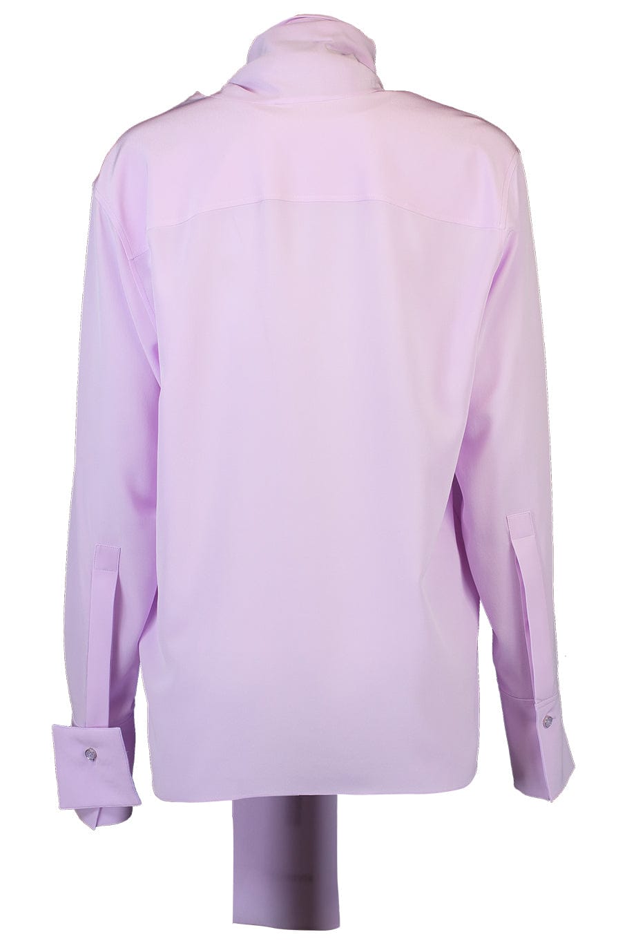 GIVENCHY-Long Sleeve Blouse With Lavaliere Collar-