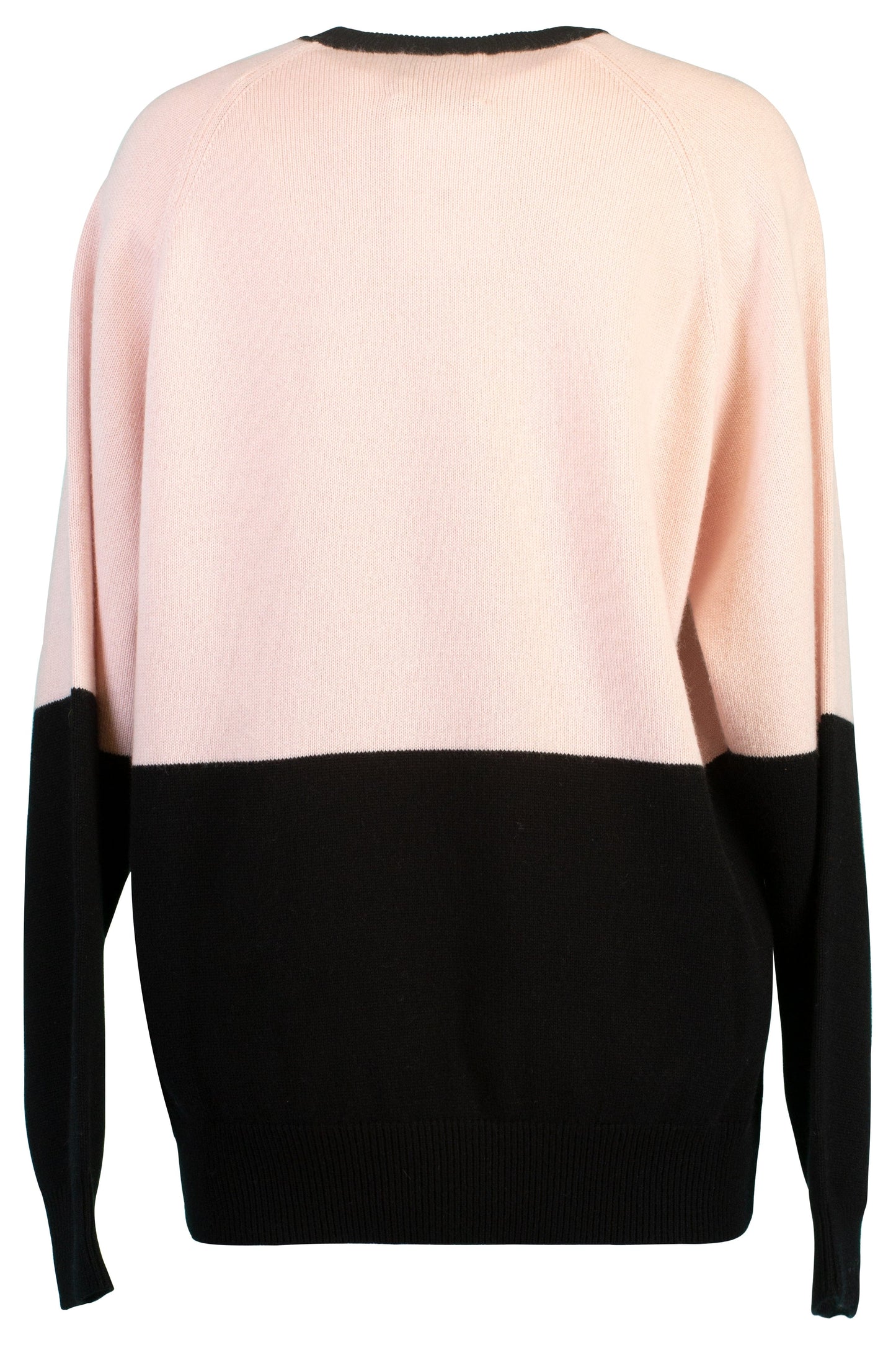 GIVENCHY-Bicolor Crewneck Sweater-