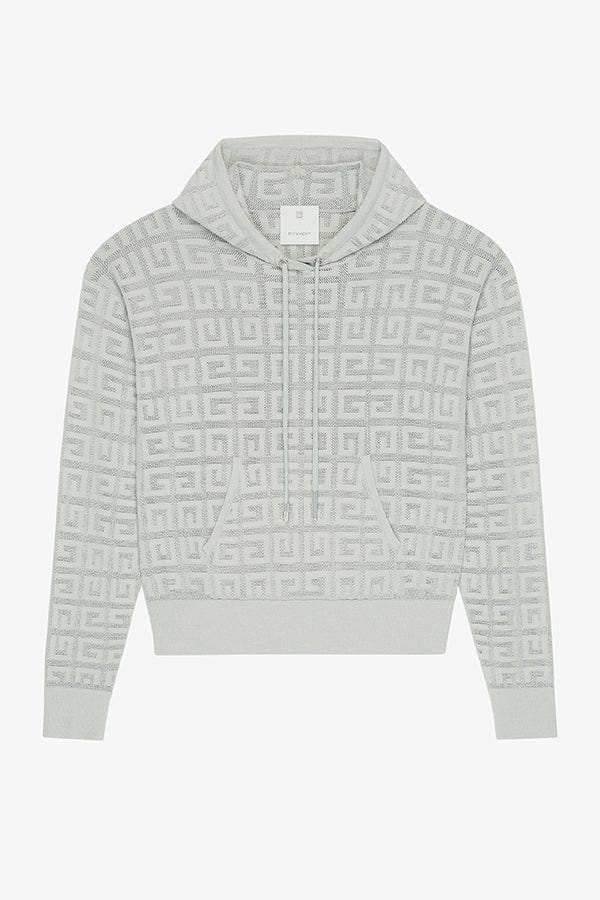 GIVENCHY-Hoodie With 4g Logo Allover-