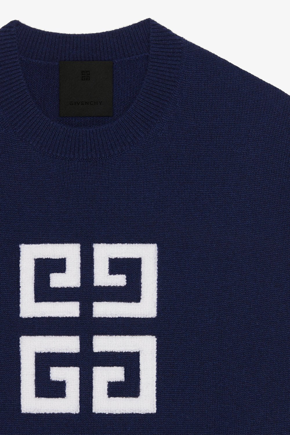 GIVENCHY-4G Sweater - Navy White-