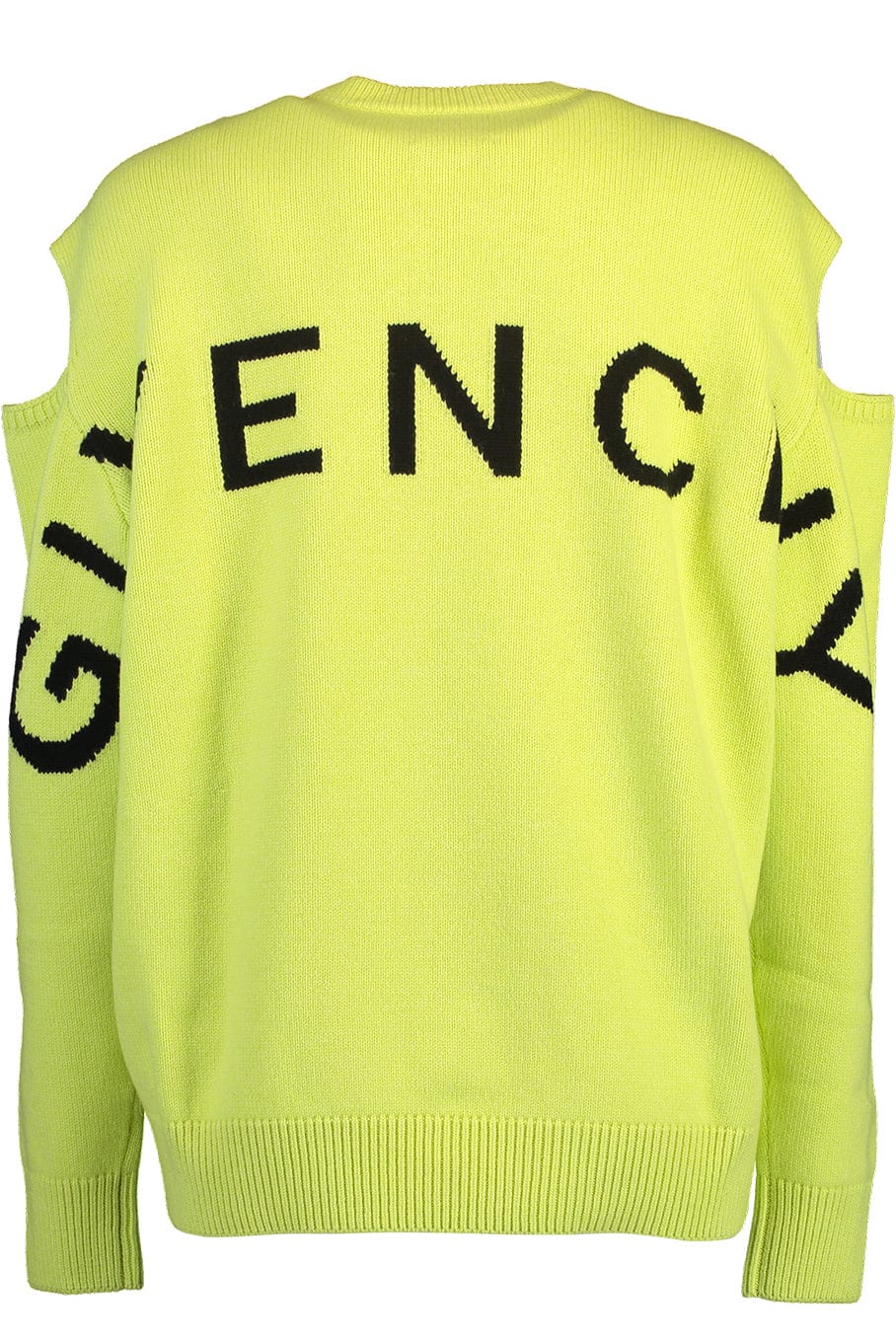 GIVENCHY-Crew Neck Sweater With Logo On Back-