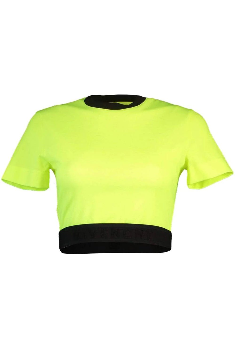 GIVENCHY-Cropped Top With Elastic Jacquard-