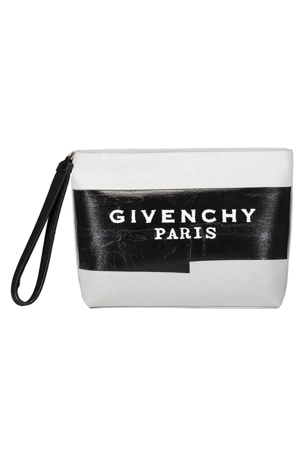 Logo Pouch Clutch-BEIGE-HANDBAGCLUTCHES-GIVENCHY