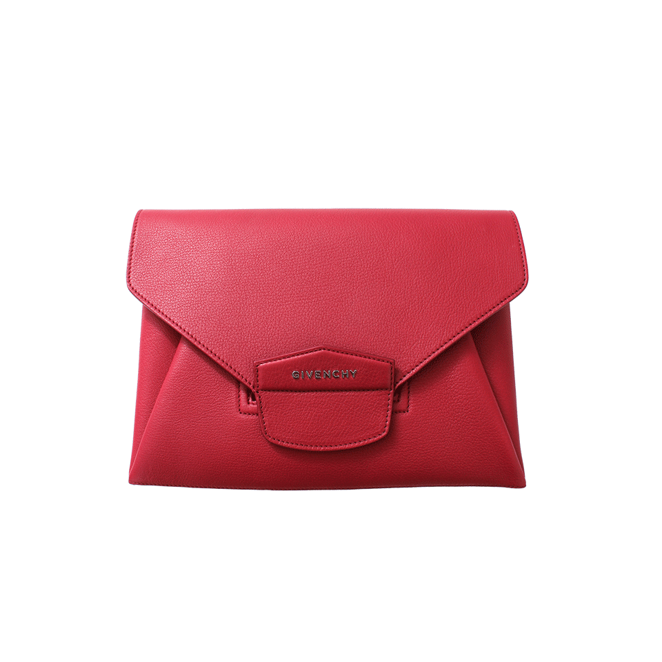 GIVENCHY-Antigona Medium Envelope-CHERRY