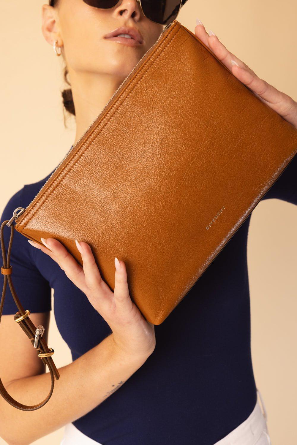 Vouyou Travel Pouch - Soft Tan | GIVENCHY – Marissa Collections