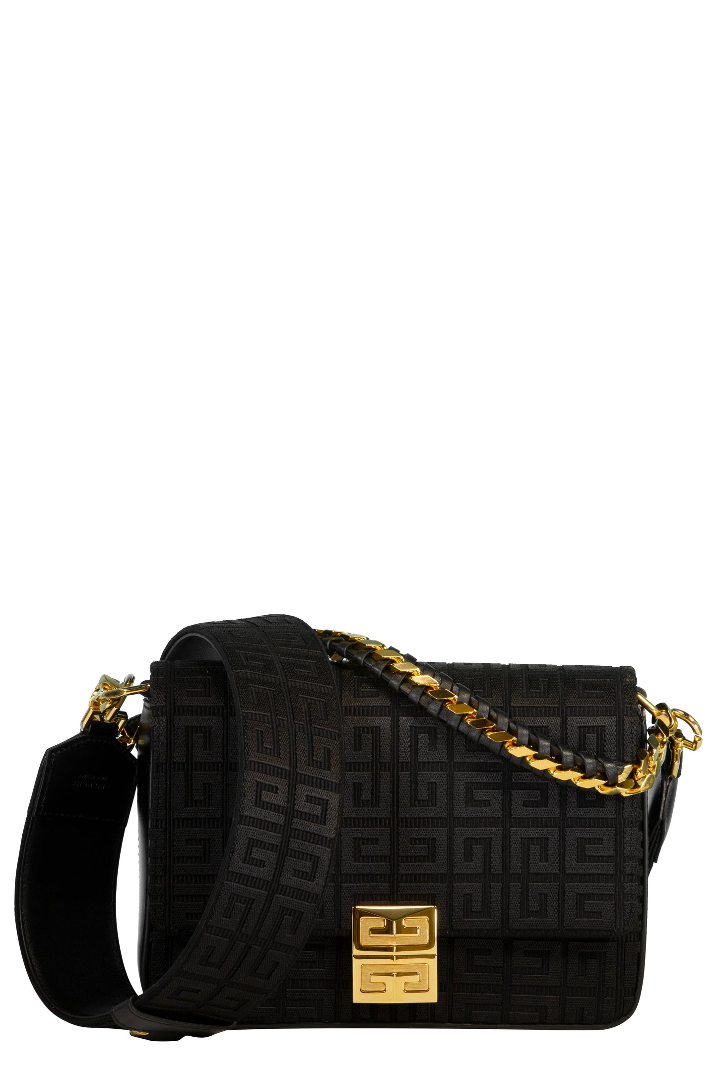 GIVENCHY-4g - Medium Crossbody Bag-BLACK