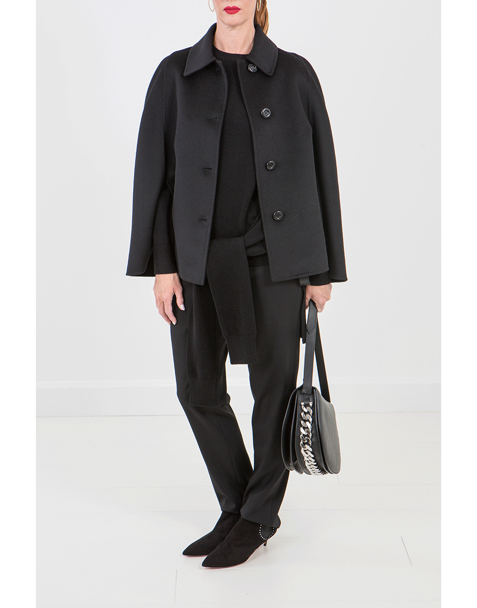 GIVENCHY-Infiniti Leather Saddle Bag-BLACK