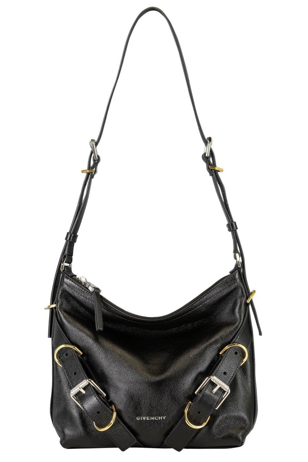 GIVENCHY-Voyou Crossbody Bag - Black-BLACK