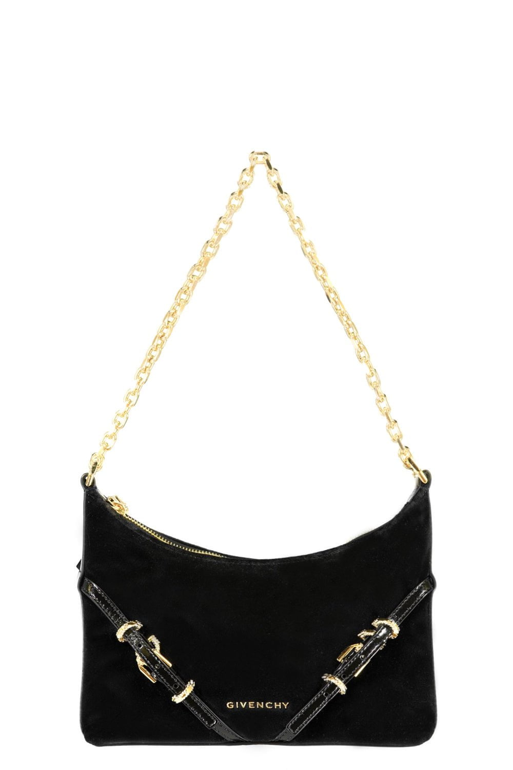 GIVENCHY-Mini Vouyou Bag - Black Velvet-BLACK