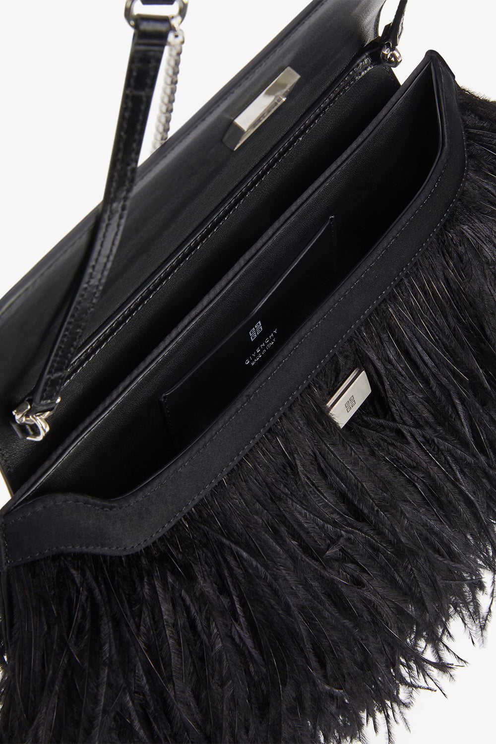 GIVENCHY-Voyou Clutch bag-BLACK