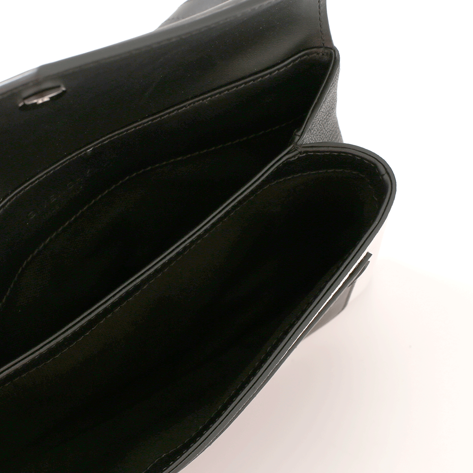 GIVENCHY-Duetto Bi-Color Crossbody Bag-BLK/WHT