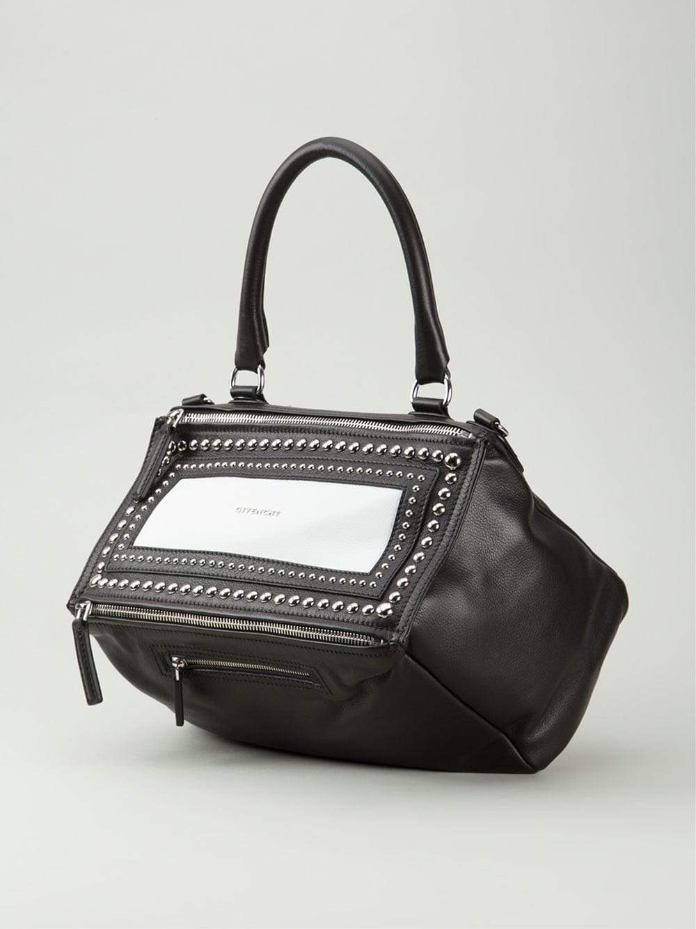 GIVENCHY-Medium Pandora-BLK/WHT