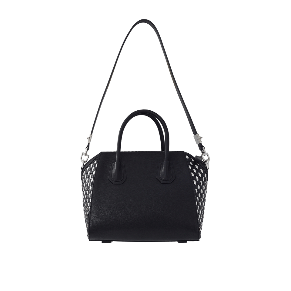 GIVENCHY-Small Antigona Bag-BLK/WHT