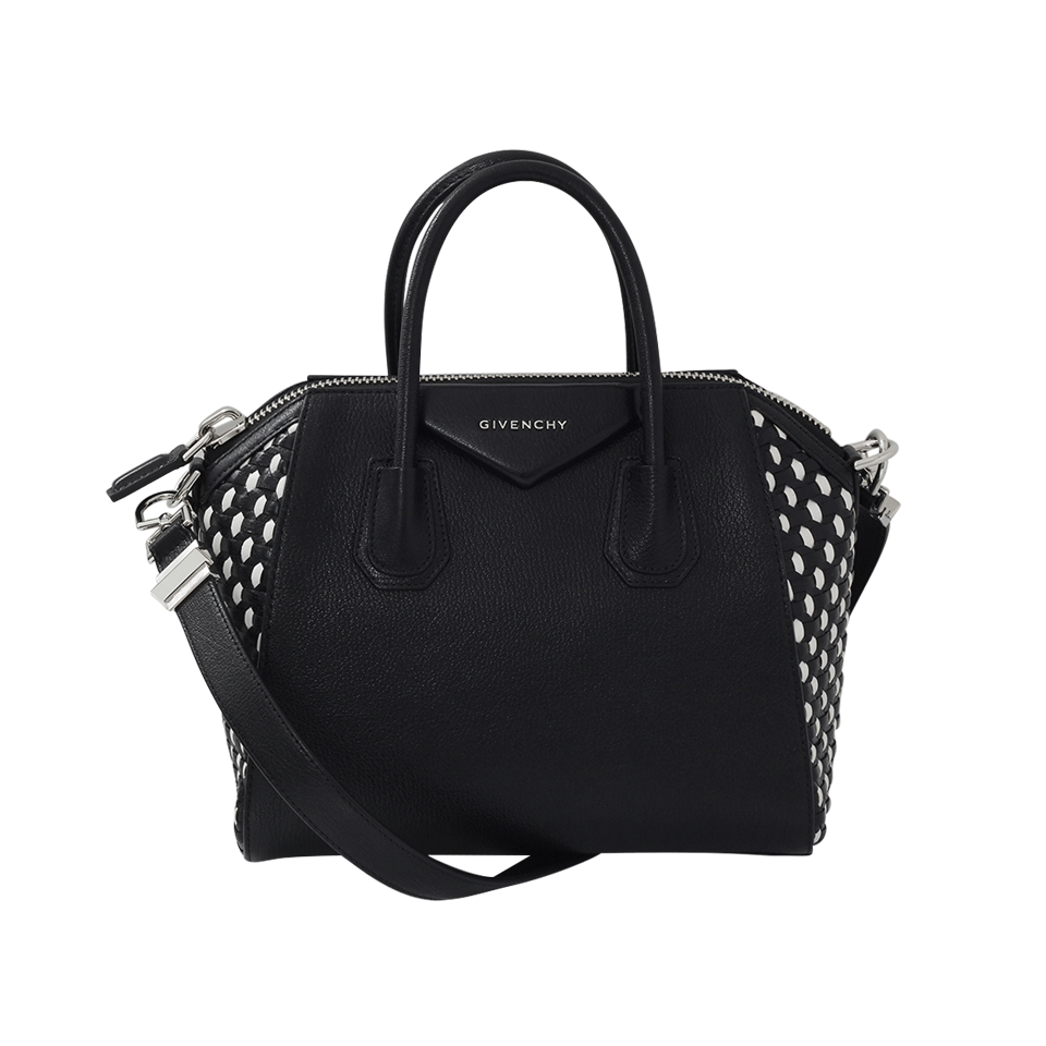 GIVENCHY-Small Antigona Bag-BLK/WHT