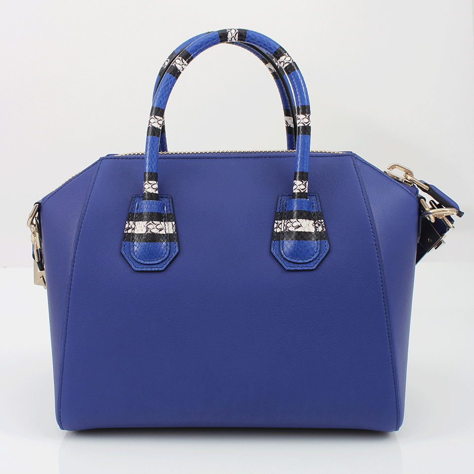GIVENCHY-Small Antigona With Handles-BLUE
