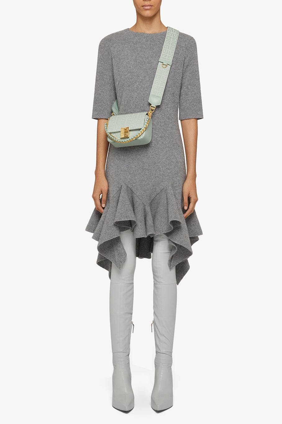 GIVENCHY-4g Small Crossbody Bag-CELADON