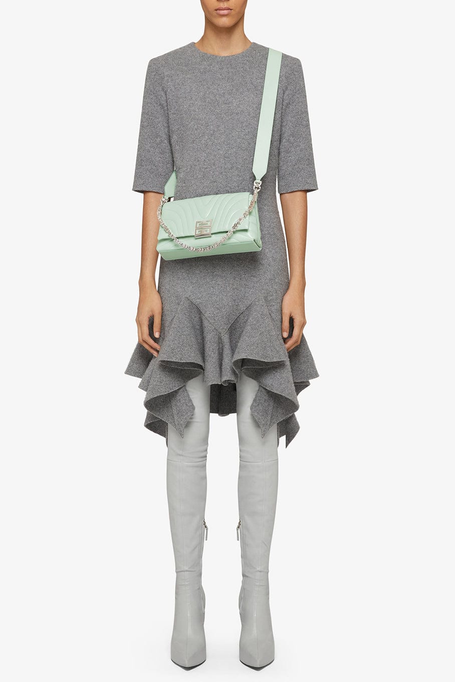 GIVENCHY-4g Small Soft Bag-CELADON