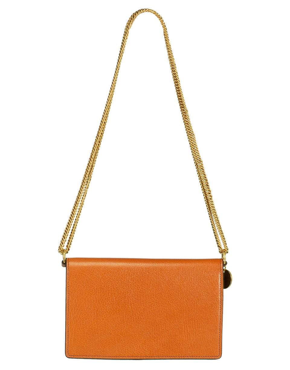 GIVENCHY-Chestnut Bicolor Mini GV3 Bag-CHESTNUT