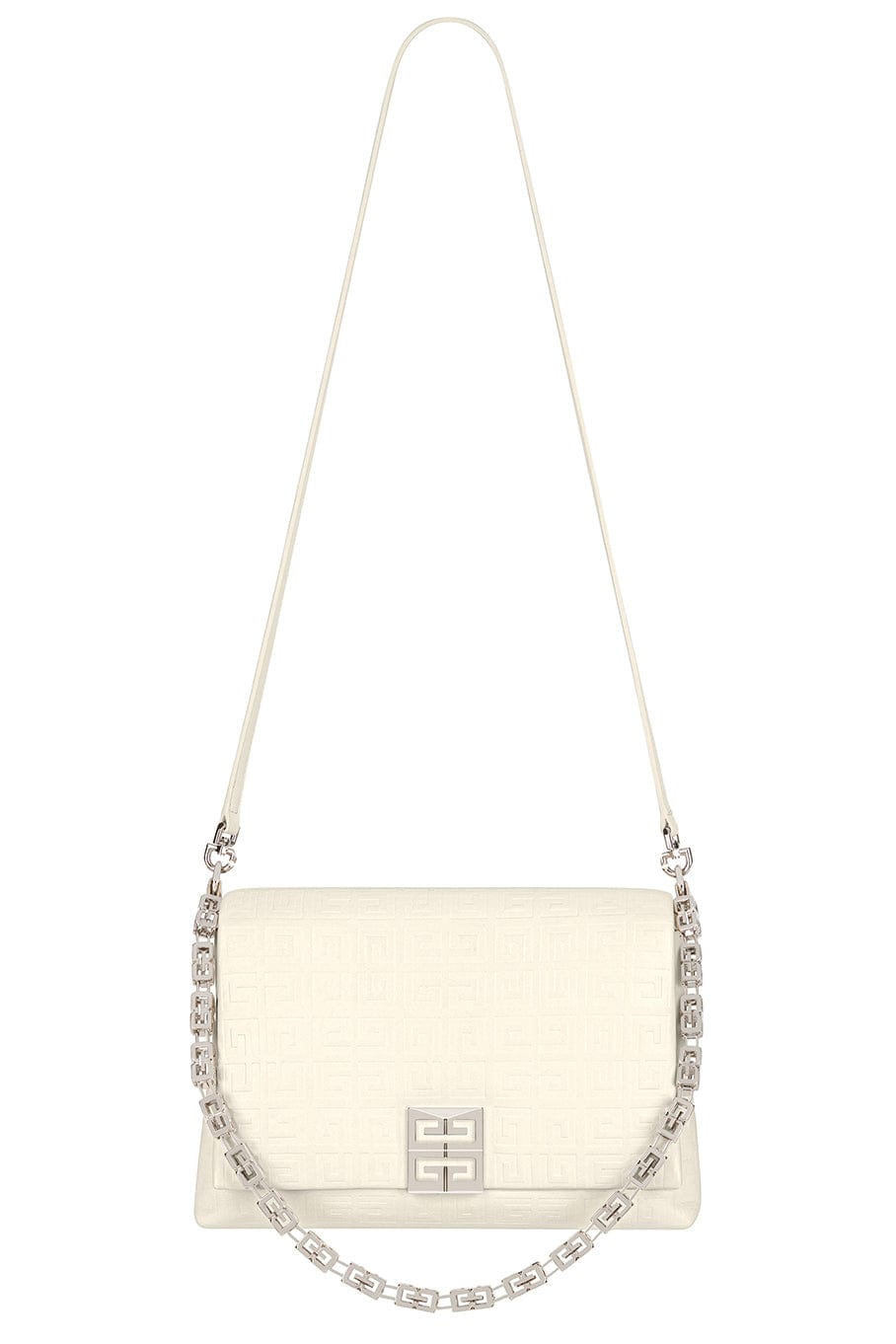 GIVENCHY-Medium 4g Soft Shoulder Bag - Ivory-IVORY