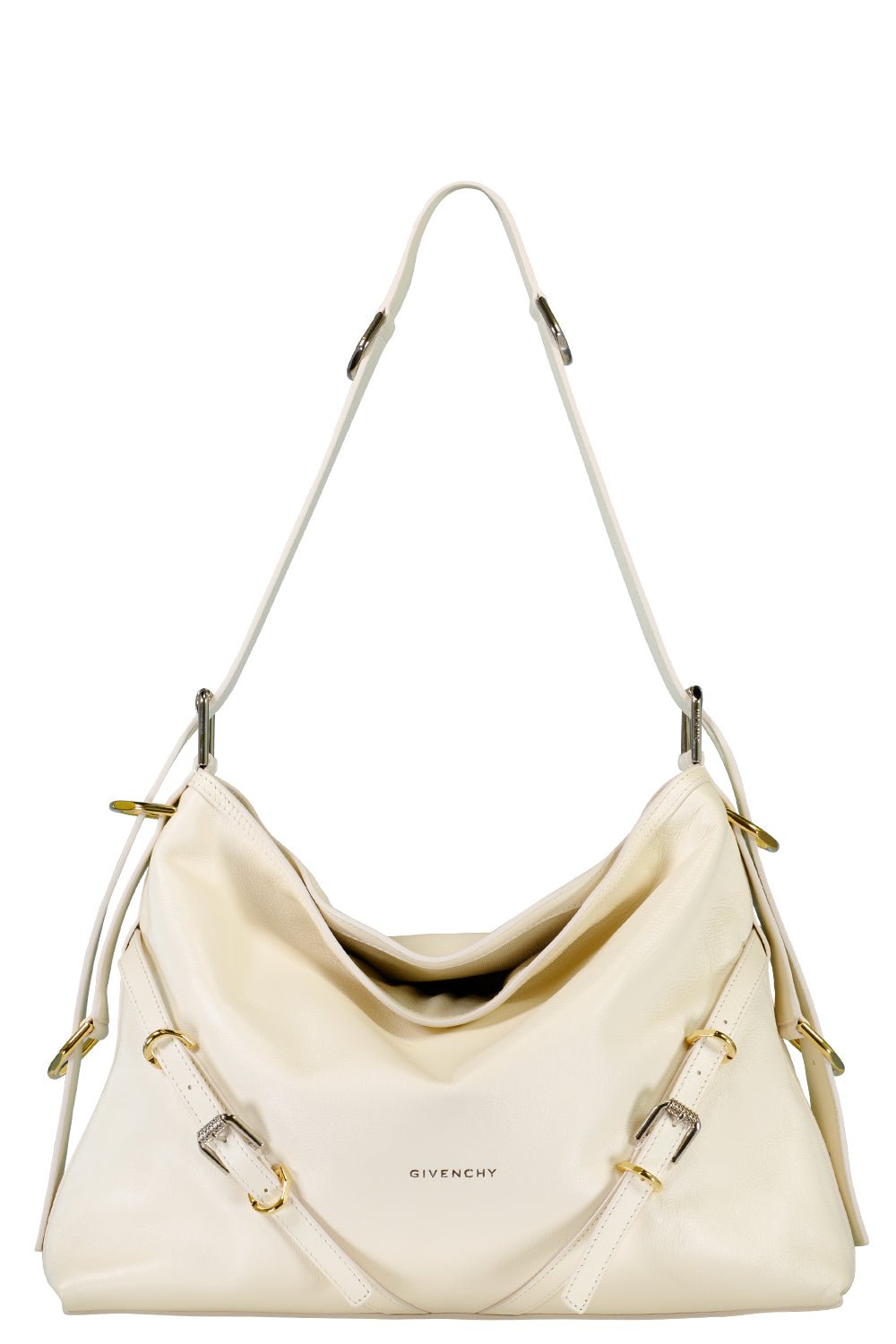GIVENCHY-Medium Voyou Bag - Ivory-IVORY